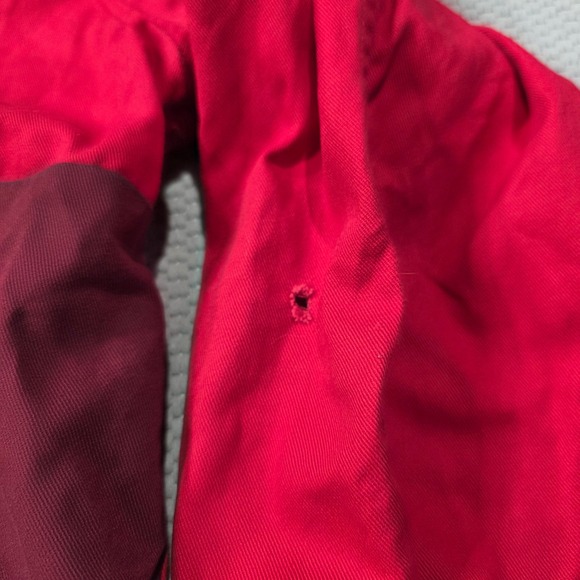 HUF DBC Sportswear Red Anorak Hooded‎ Pullover Jacket With Pocket Size L - Picture 2 of 5